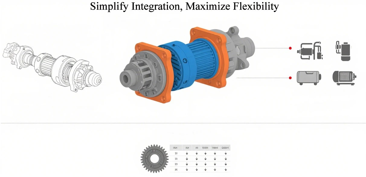 electric drive axle truck integration diagram showing compatibility with 42 and 64 truck platforms electric drive axle truck integration diagram showing compatibility with 42 and 64 truck platforms